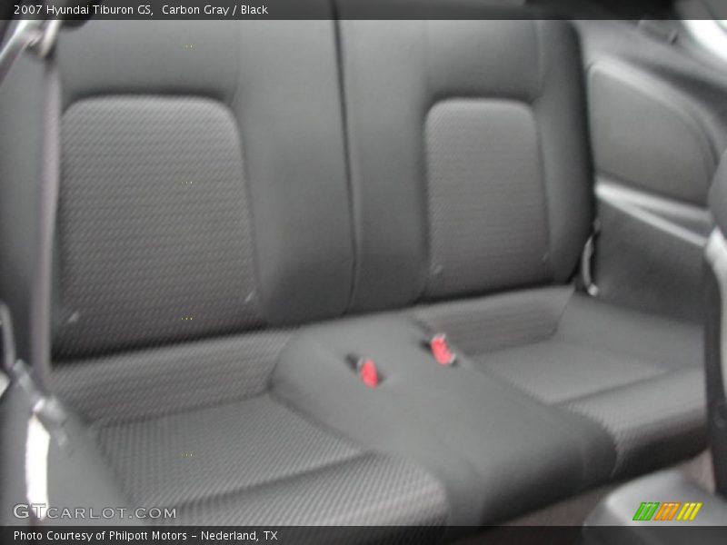 Carbon Gray / Black 2007 Hyundai Tiburon GS