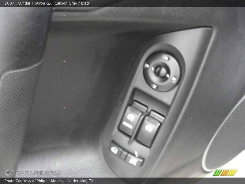 Carbon Gray / Black 2007 Hyundai Tiburon GS