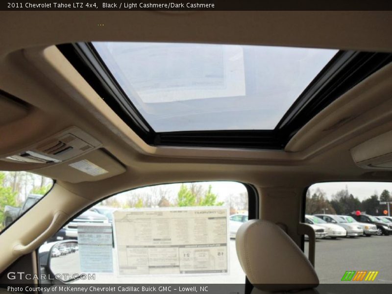 Sunroof of 2011 Tahoe LTZ 4x4