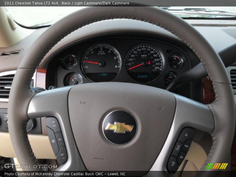 Black / Light Cashmere/Dark Cashmere 2011 Chevrolet Tahoe LTZ 4x4