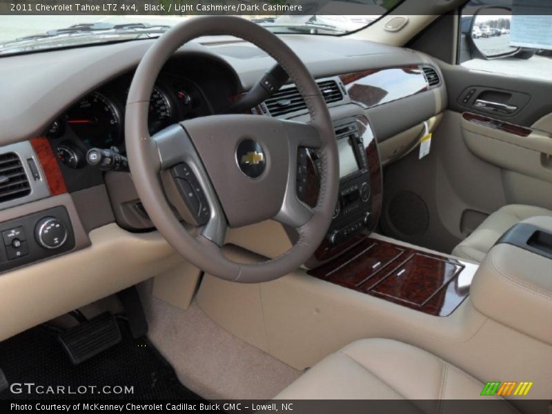 Black / Light Cashmere/Dark Cashmere 2011 Chevrolet Tahoe LTZ 4x4