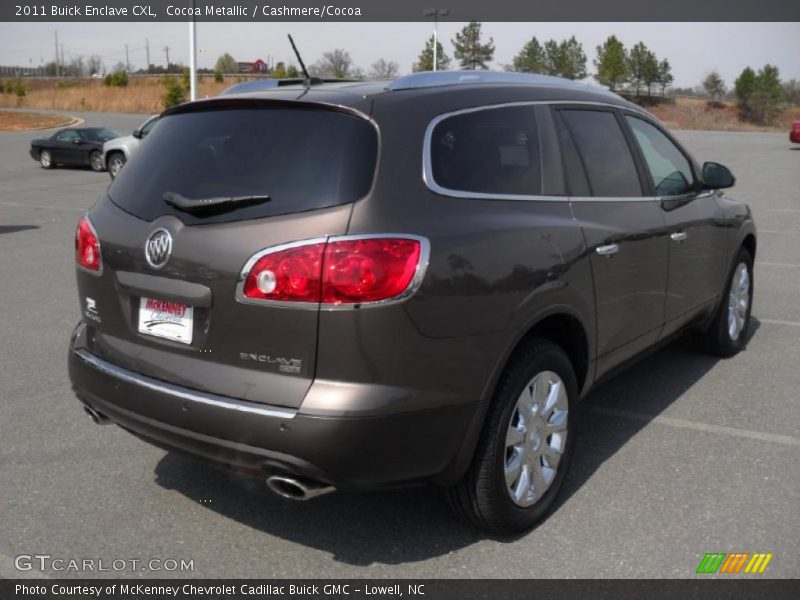 Cocoa Metallic / Cashmere/Cocoa 2011 Buick Enclave CXL