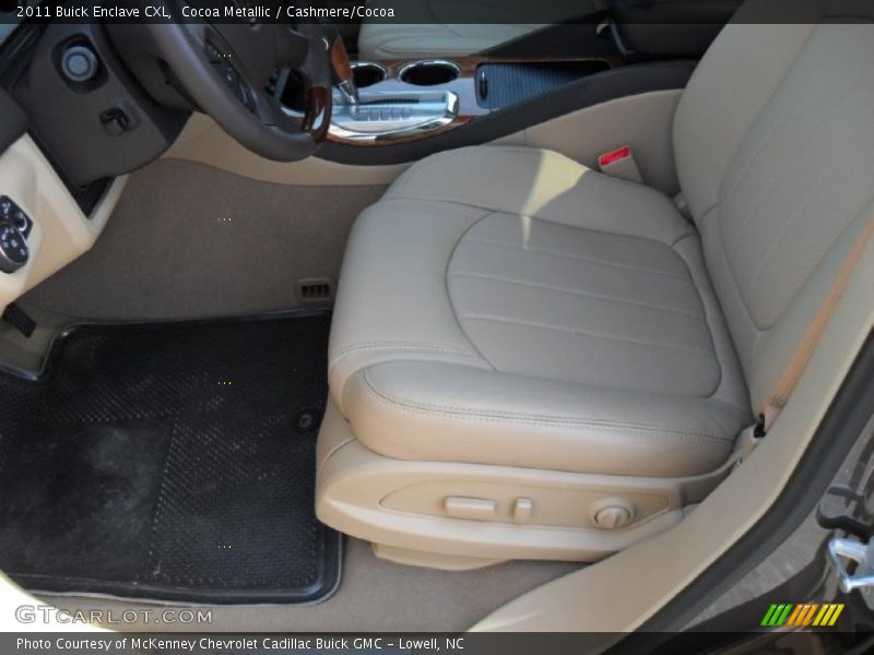 Cocoa Metallic / Cashmere/Cocoa 2011 Buick Enclave CXL