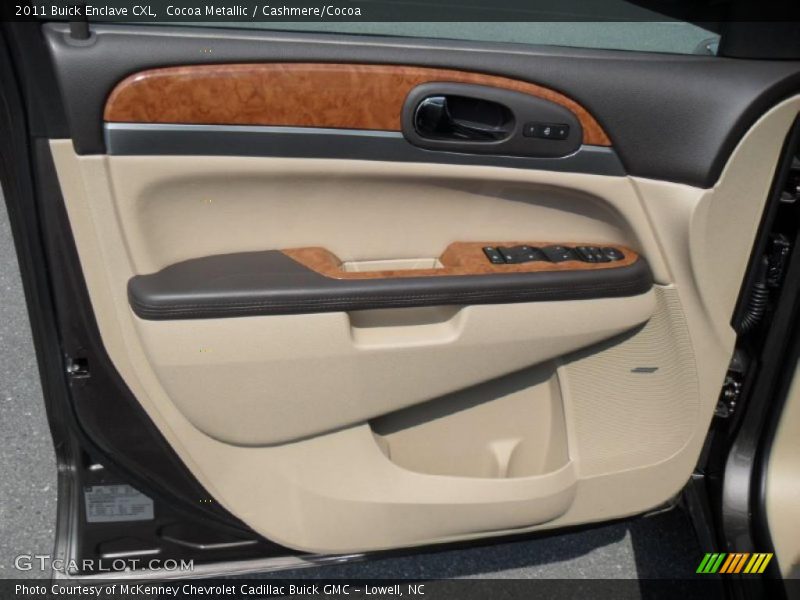 Cocoa Metallic / Cashmere/Cocoa 2011 Buick Enclave CXL