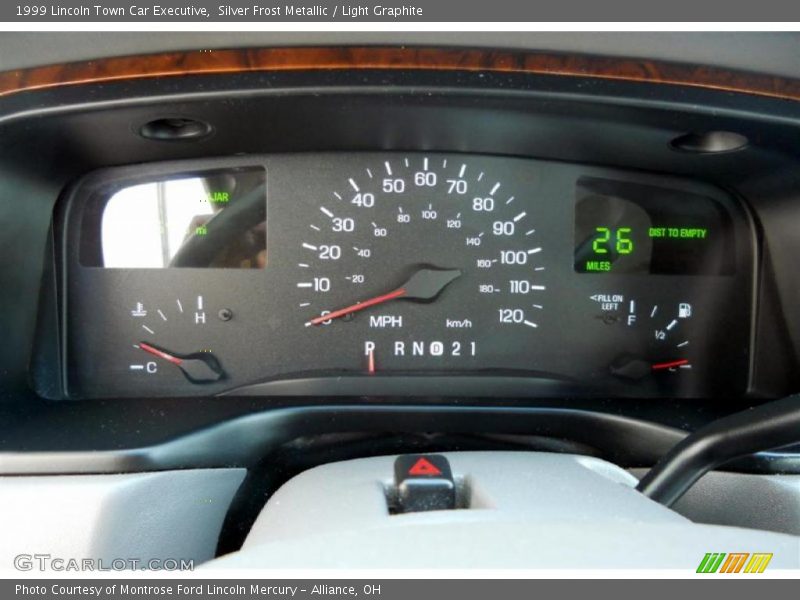  1999 Town Car Executive Executive Gauges