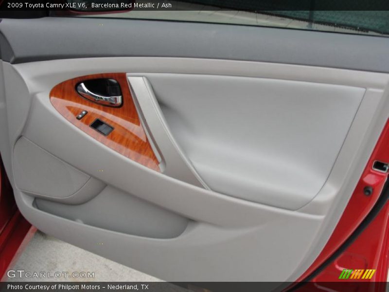 Barcelona Red Metallic / Ash 2009 Toyota Camry XLE V6
