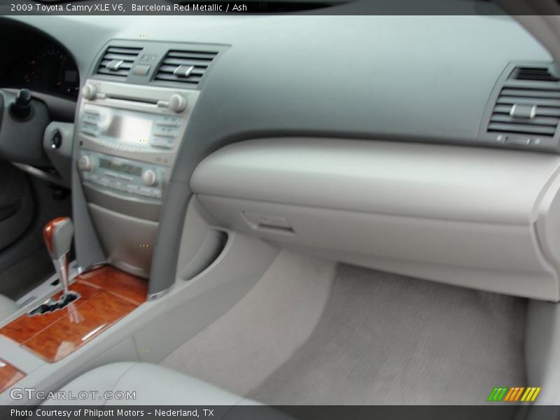 Barcelona Red Metallic / Ash 2009 Toyota Camry XLE V6