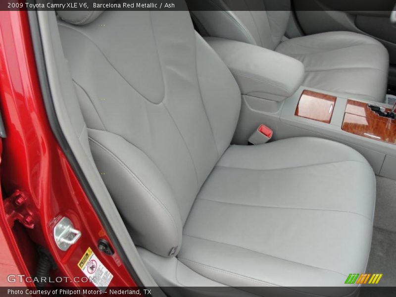 Barcelona Red Metallic / Ash 2009 Toyota Camry XLE V6