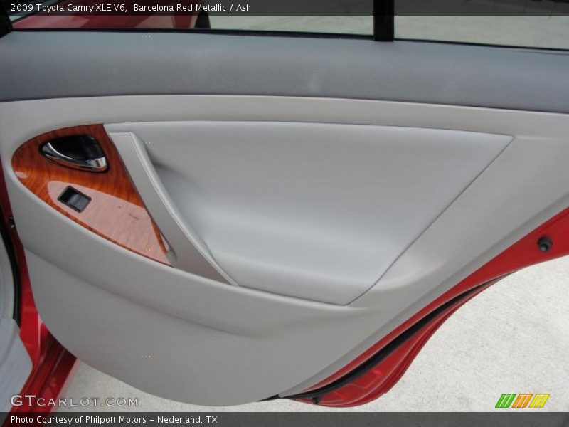 Barcelona Red Metallic / Ash 2009 Toyota Camry XLE V6