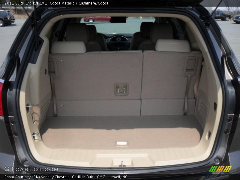 Cocoa Metallic / Cashmere/Cocoa 2011 Buick Enclave CXL