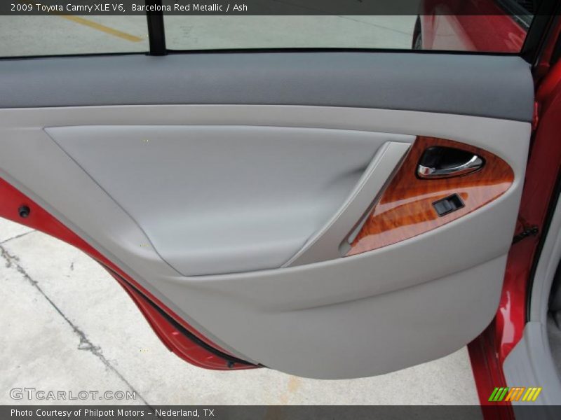 Barcelona Red Metallic / Ash 2009 Toyota Camry XLE V6