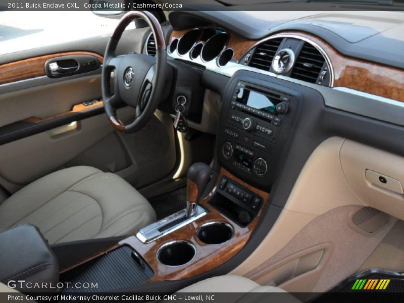 Cocoa Metallic / Cashmere/Cocoa 2011 Buick Enclave CXL