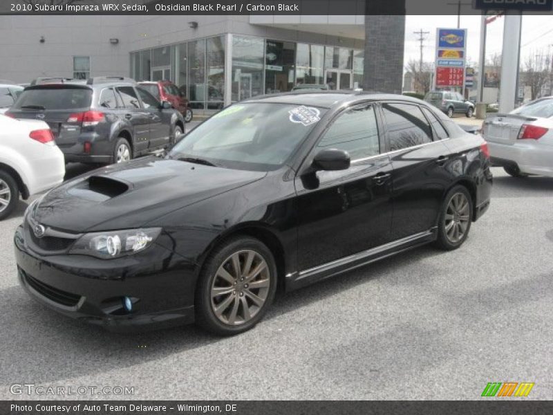 Obsidian Black Pearl / Carbon Black 2010 Subaru Impreza WRX Sedan