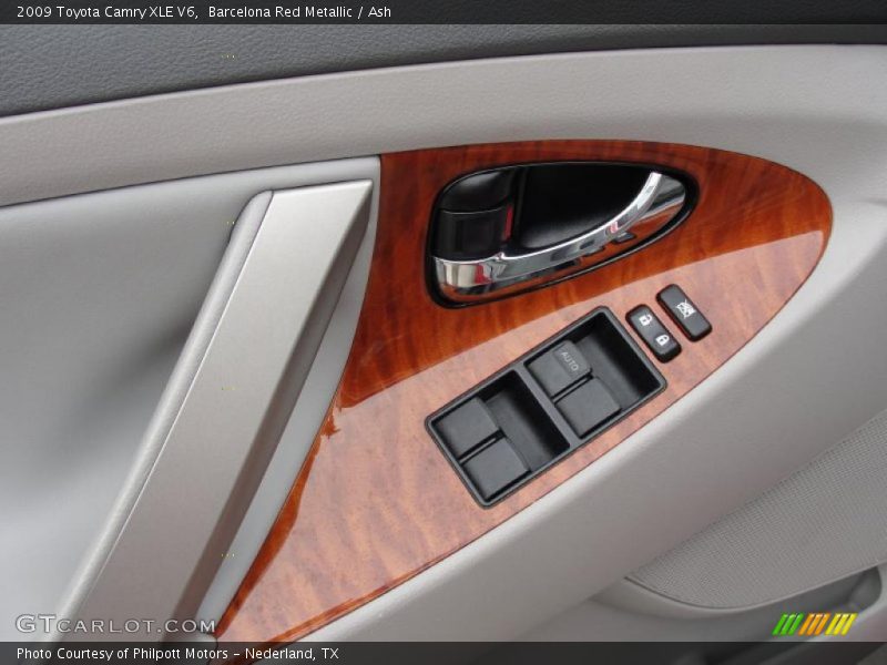 Barcelona Red Metallic / Ash 2009 Toyota Camry XLE V6
