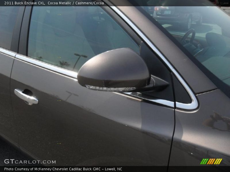 Cocoa Metallic / Cashmere/Cocoa 2011 Buick Enclave CXL
