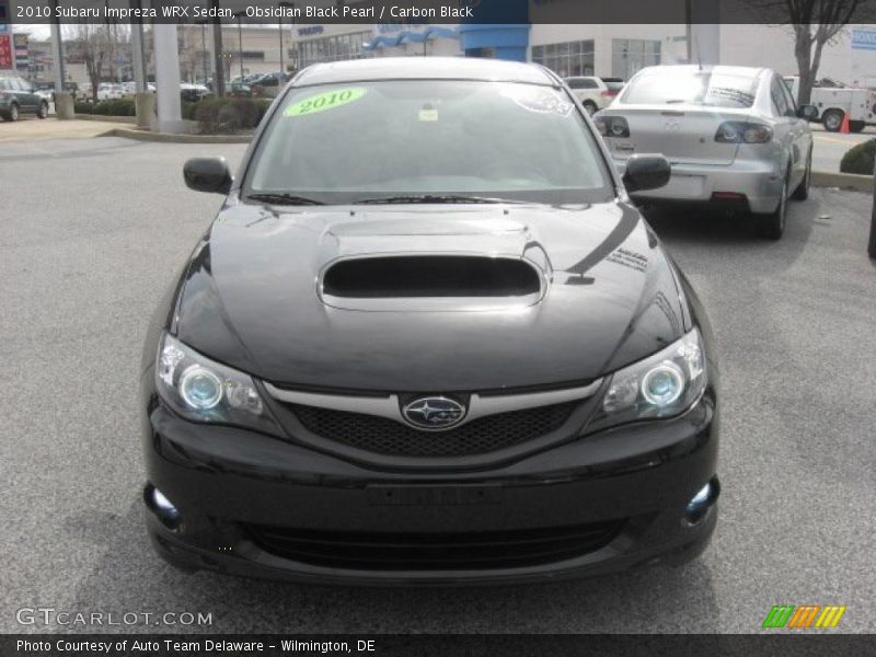 Obsidian Black Pearl / Carbon Black 2010 Subaru Impreza WRX Sedan