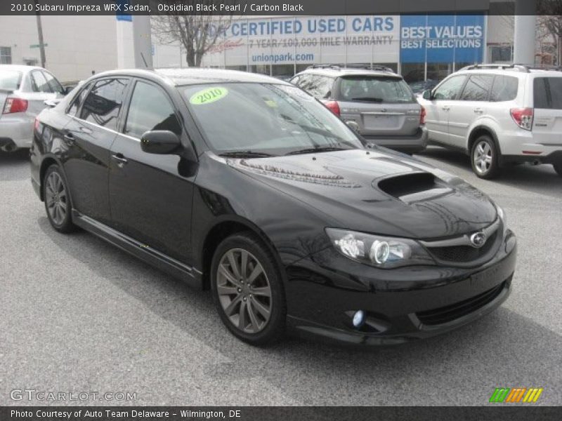 Obsidian Black Pearl / Carbon Black 2010 Subaru Impreza WRX Sedan