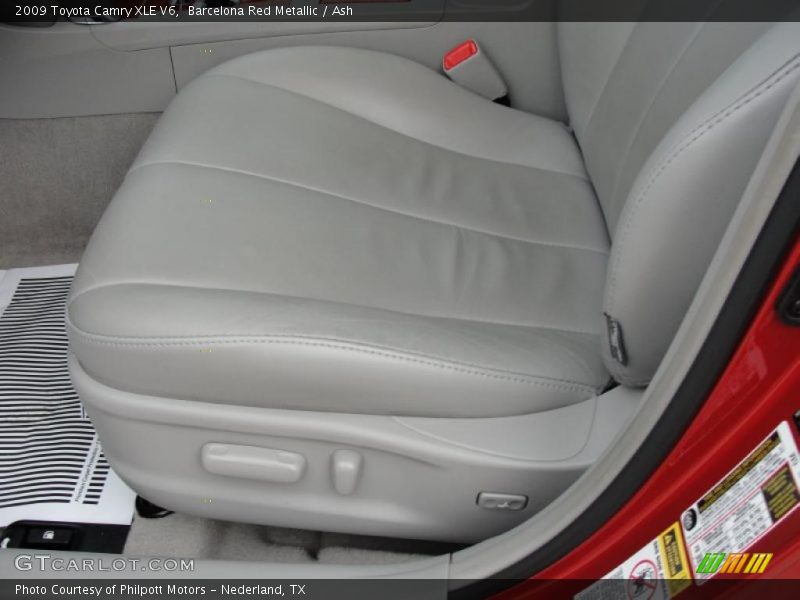 Barcelona Red Metallic / Ash 2009 Toyota Camry XLE V6
