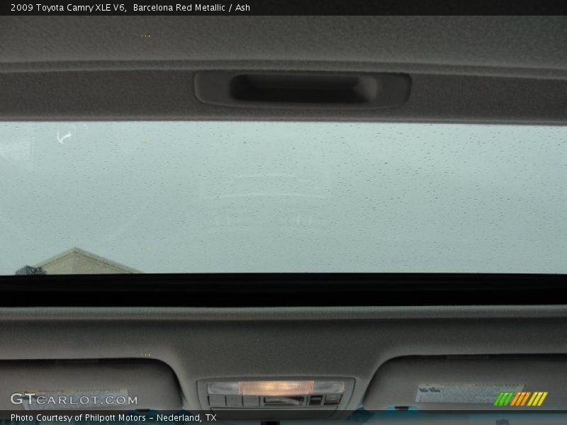 Barcelona Red Metallic / Ash 2009 Toyota Camry XLE V6
