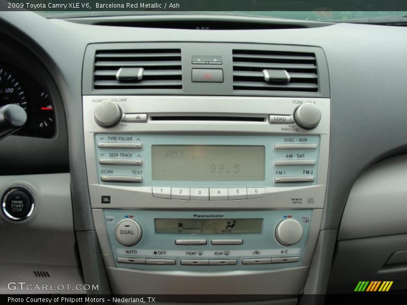 Barcelona Red Metallic / Ash 2009 Toyota Camry XLE V6