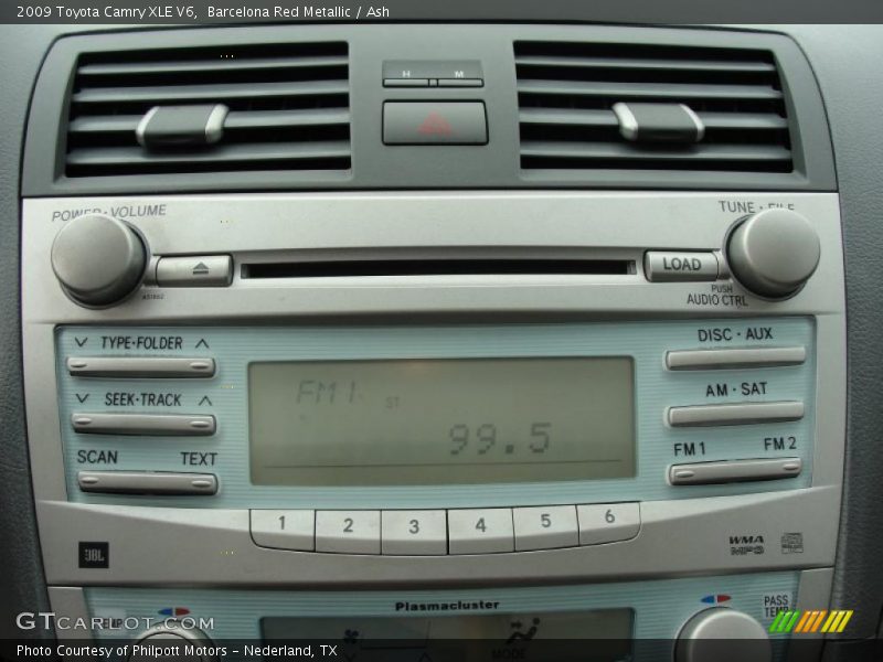 Barcelona Red Metallic / Ash 2009 Toyota Camry XLE V6