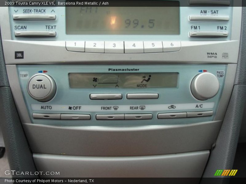 Barcelona Red Metallic / Ash 2009 Toyota Camry XLE V6
