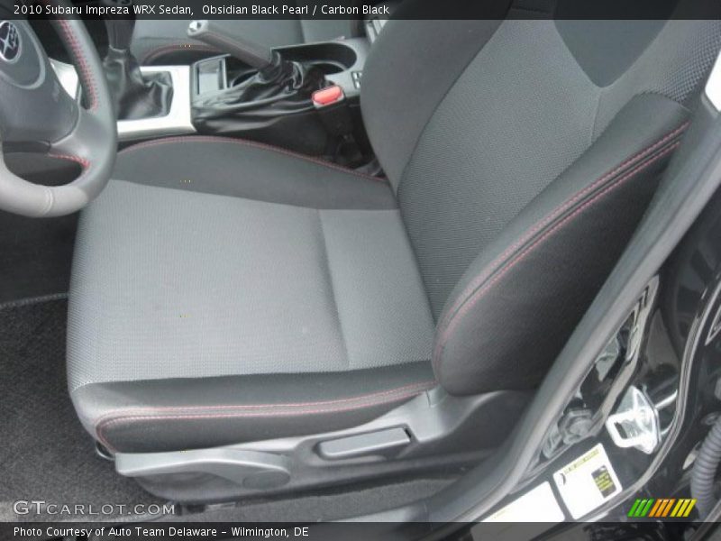 Obsidian Black Pearl / Carbon Black 2010 Subaru Impreza WRX Sedan