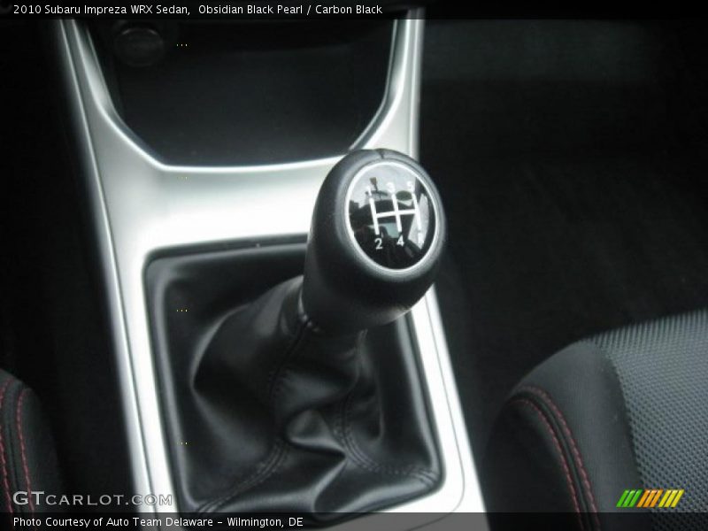  2010 Impreza WRX Sedan 5 Speed Manual Shifter