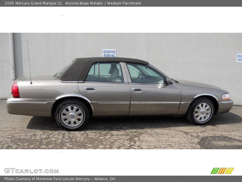 Arizona Beige Metallic / Medium Parchment 2005 Mercury Grand Marquis LS