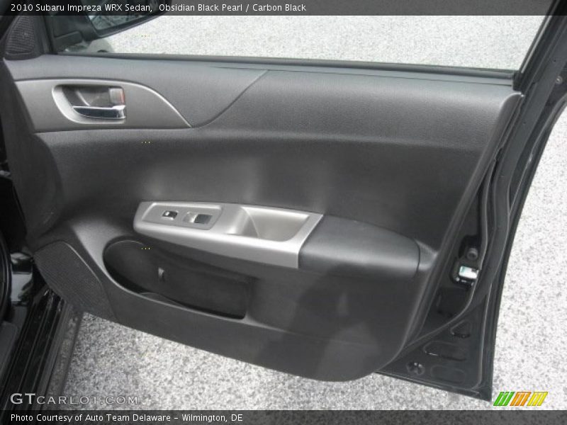 Door Panel of 2010 Impreza WRX Sedan