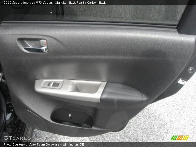 Door Panel of 2010 Impreza WRX Sedan
