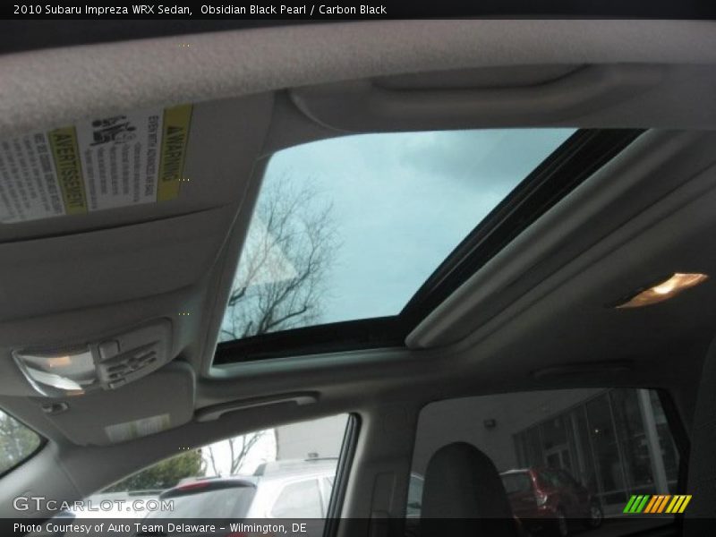 Obsidian Black Pearl / Carbon Black 2010 Subaru Impreza WRX Sedan