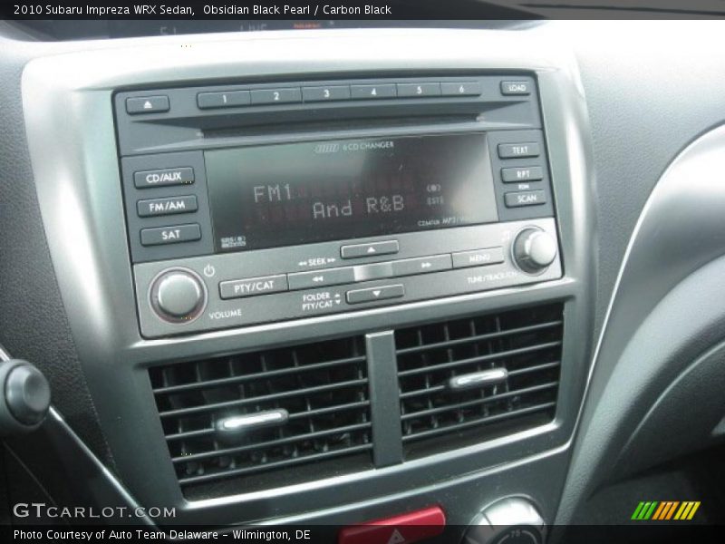 Obsidian Black Pearl / Carbon Black 2010 Subaru Impreza WRX Sedan