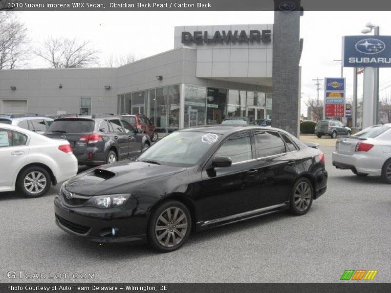 Obsidian Black Pearl / Carbon Black 2010 Subaru Impreza WRX Sedan