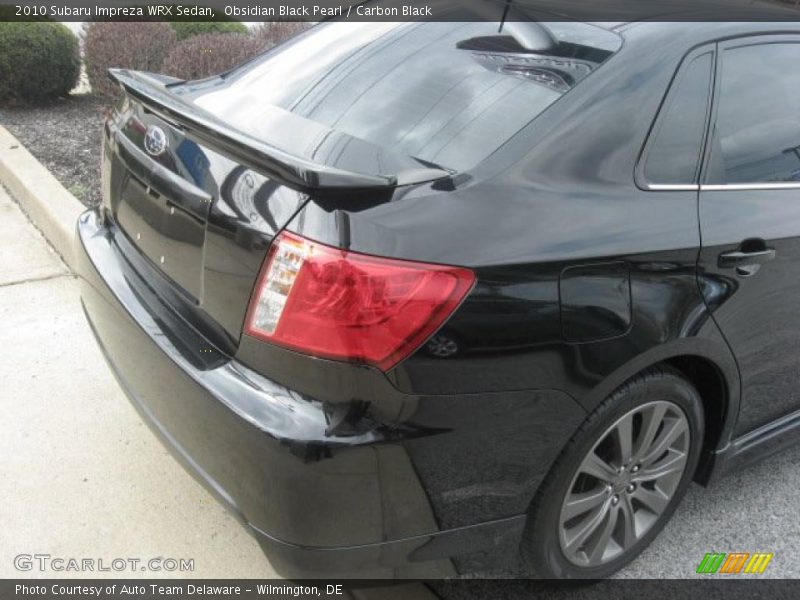 Obsidian Black Pearl / Carbon Black 2010 Subaru Impreza WRX Sedan