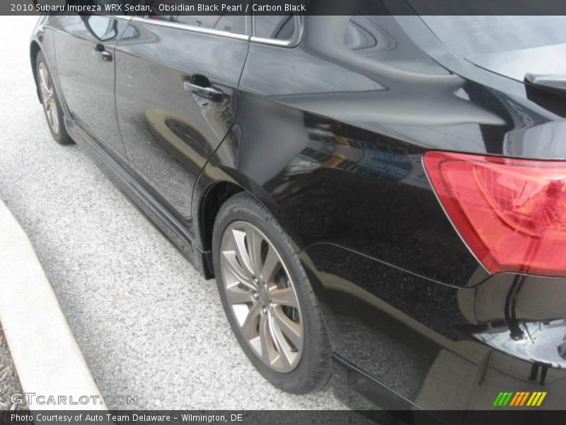 Obsidian Black Pearl / Carbon Black 2010 Subaru Impreza WRX Sedan