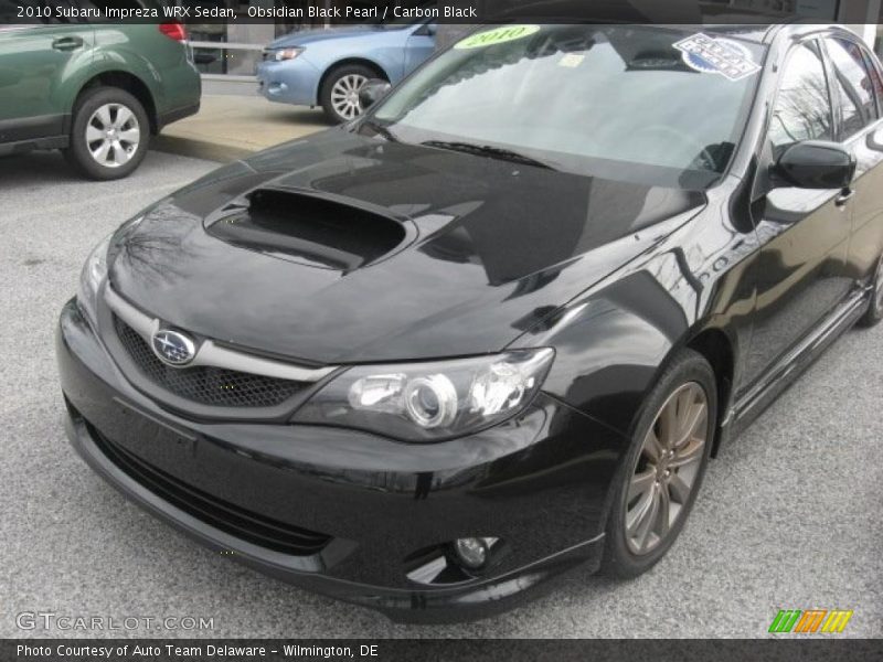 Obsidian Black Pearl / Carbon Black 2010 Subaru Impreza WRX Sedan