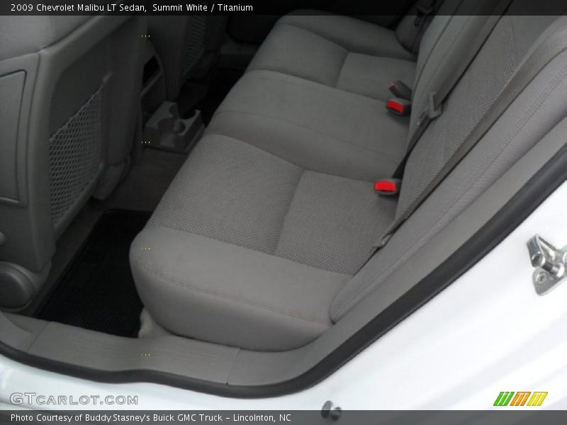 Summit White / Titanium 2009 Chevrolet Malibu LT Sedan