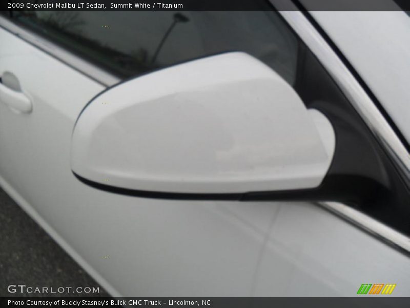 Summit White / Titanium 2009 Chevrolet Malibu LT Sedan