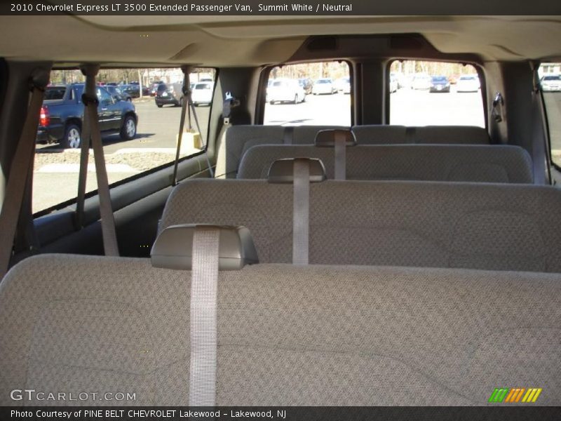 Summit White / Neutral 2010 Chevrolet Express LT 3500 Extended Passenger Van
