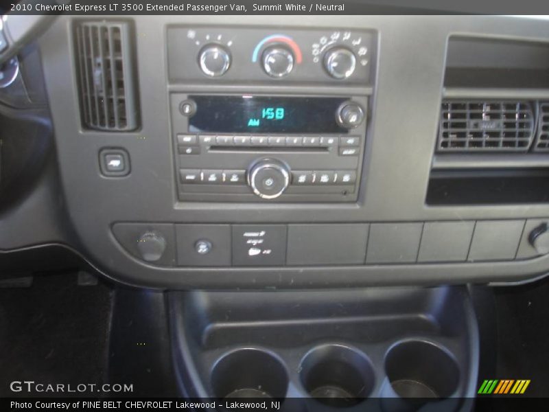 Summit White / Neutral 2010 Chevrolet Express LT 3500 Extended Passenger Van