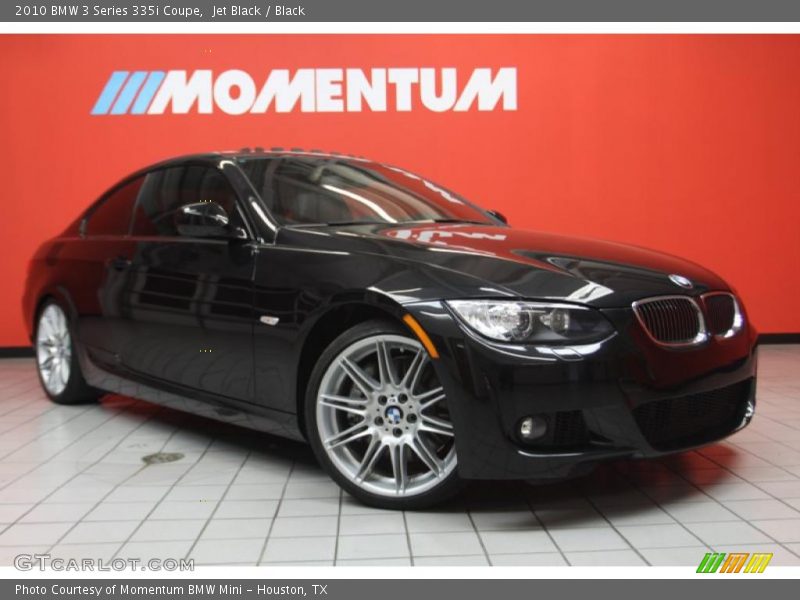 Jet Black / Black 2010 BMW 3 Series 335i Coupe