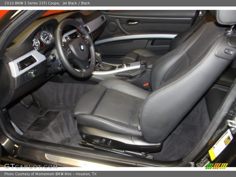 Jet Black / Black 2010 BMW 3 Series 335i Coupe