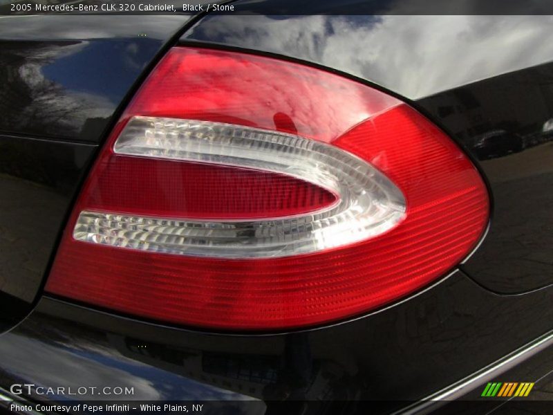 Black / Stone 2005 Mercedes-Benz CLK 320 Cabriolet