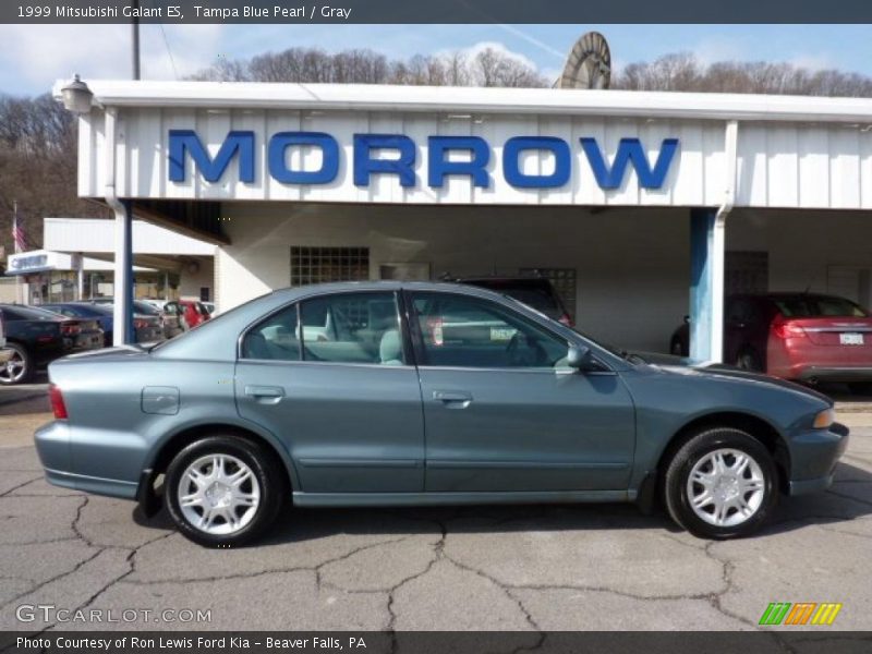 Tampa Blue Pearl / Gray 1999 Mitsubishi Galant ES