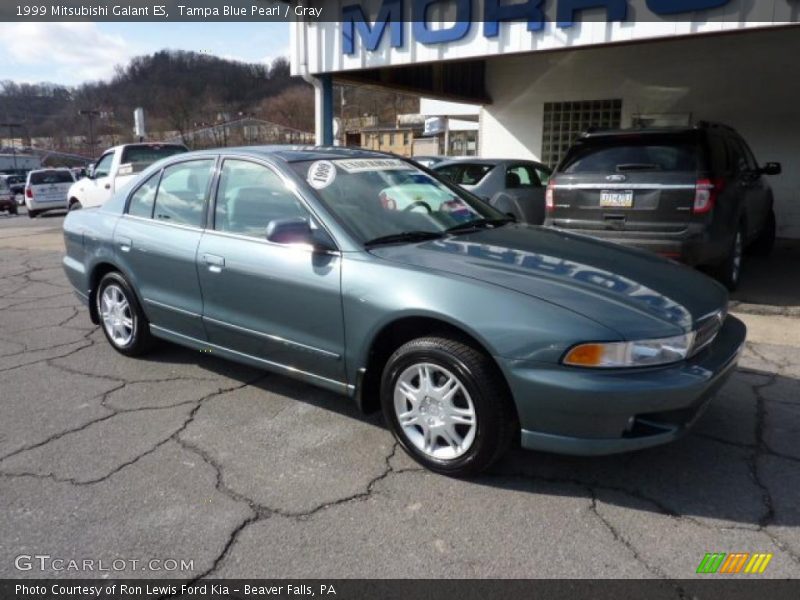 Tampa Blue Pearl / Gray 1999 Mitsubishi Galant ES