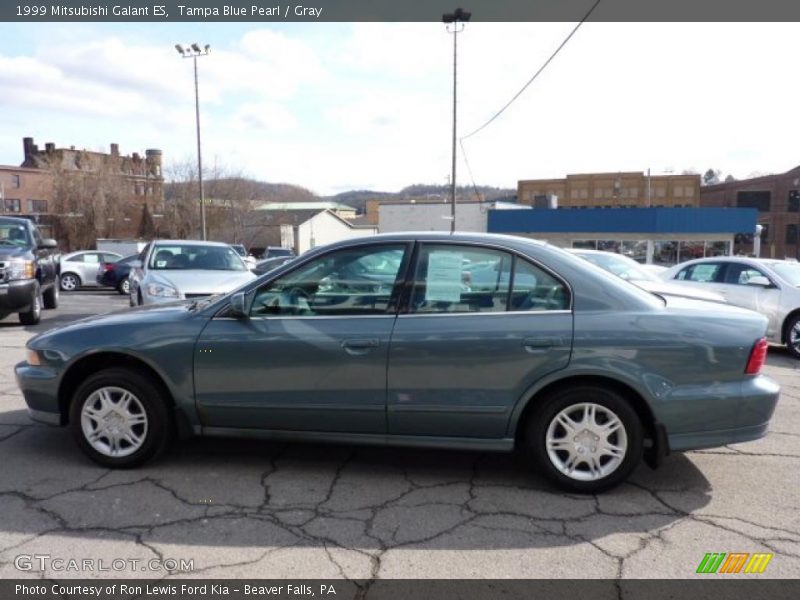Tampa Blue Pearl / Gray 1999 Mitsubishi Galant ES