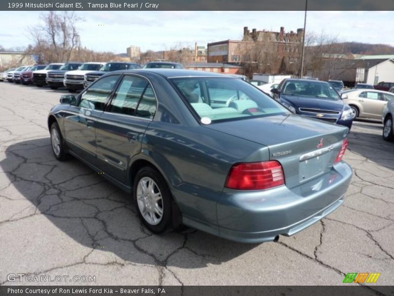 Tampa Blue Pearl / Gray 1999 Mitsubishi Galant ES