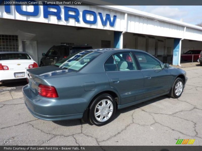 Tampa Blue Pearl / Gray 1999 Mitsubishi Galant ES