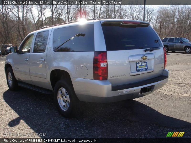 Sheer Silver Metallic / Light Titanium/Dark Titanium 2011 Chevrolet Suburban LT 4x4